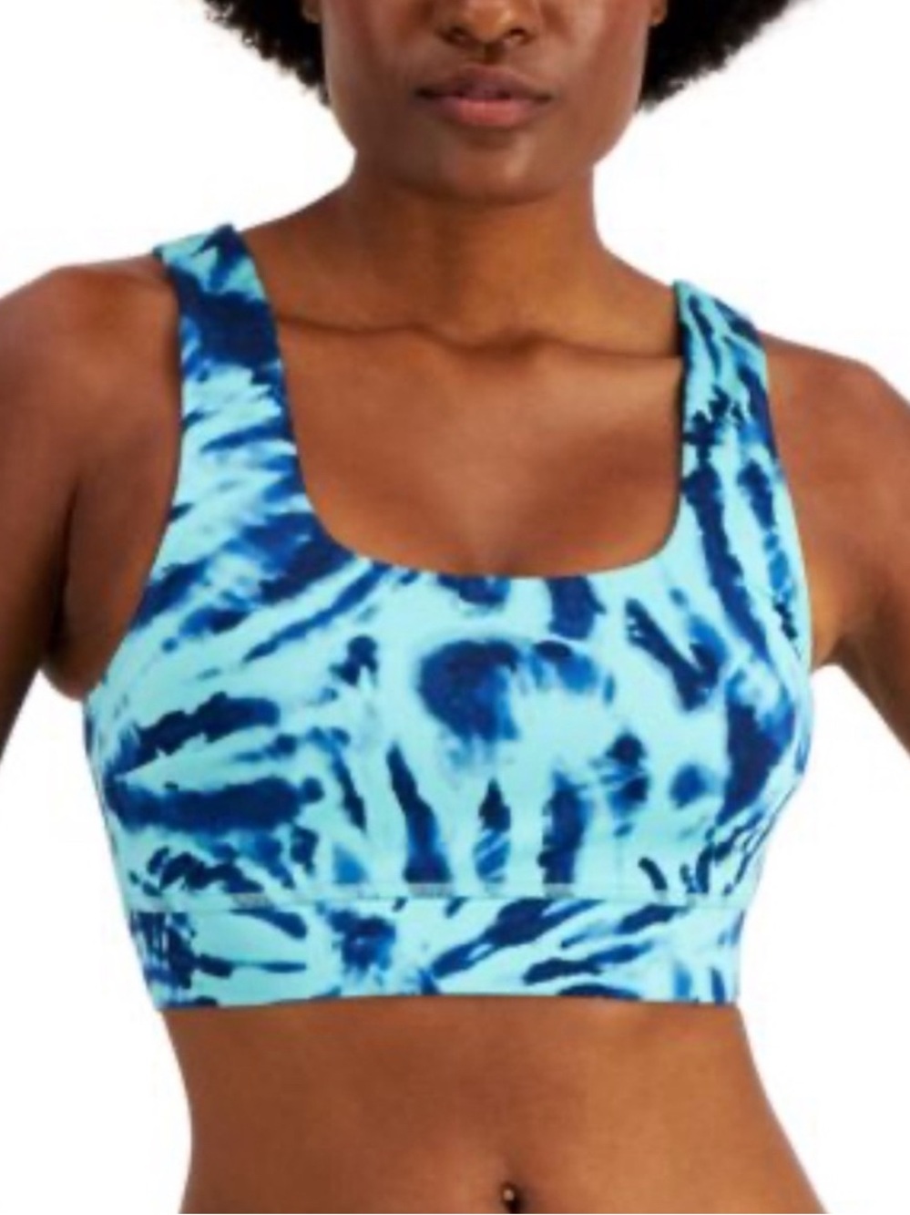 NWT Jenni Intimates Sports Bra, Tie Dye Burst